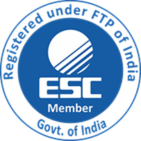 ESC Member – Registered under FTP of India, Govt. of India